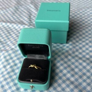 Tiffany and company knot ring-yellow gold